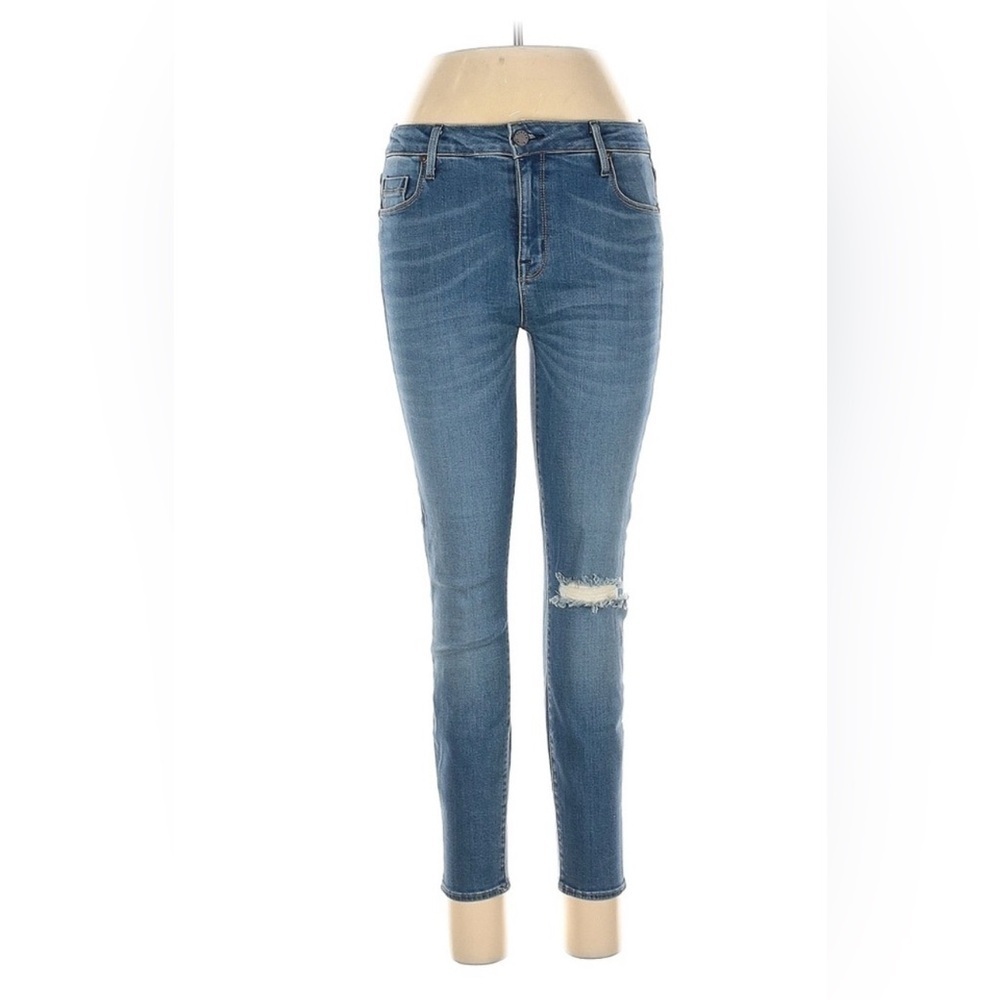 Parker Smith Distressed mid rise skinny jeans 8/29